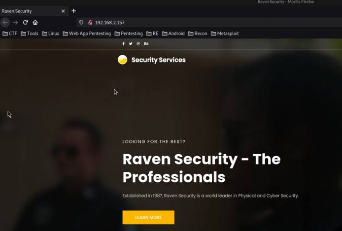 Raven web server browser screenshot Raven web server browser screenshot